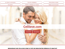 Tablet Screenshot of celilove.com